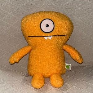 Ugly Dolls Hugs And Headstands Yellow Wedgehead Plush Stuffed Toy